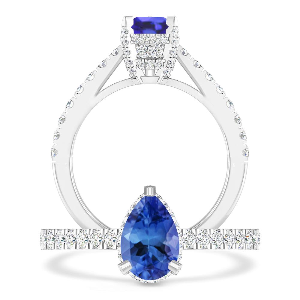 White Gold - Tanzanite