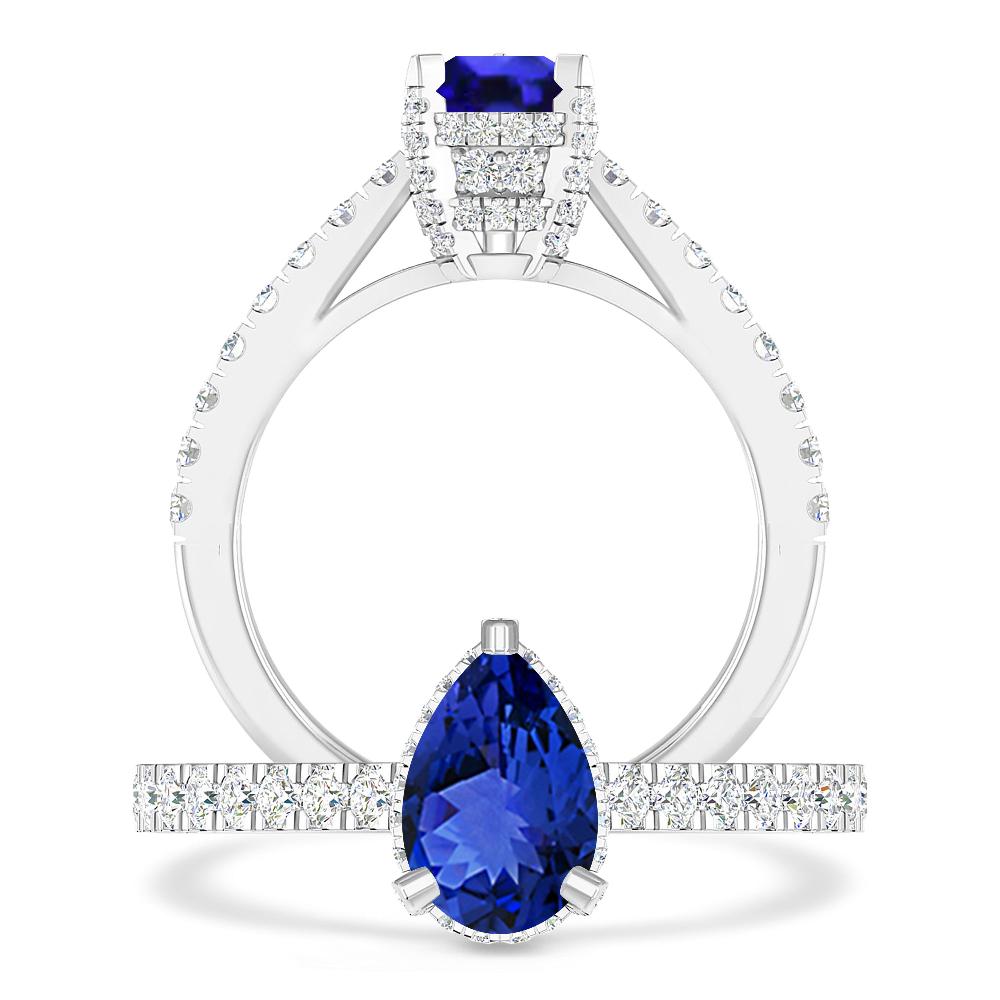 White Gold - Tanzanite