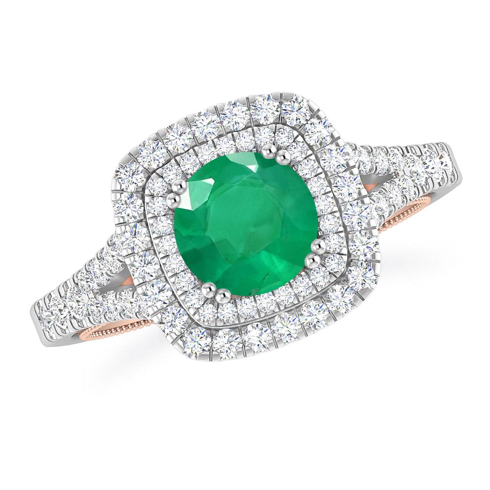 White Gold - Emerald
