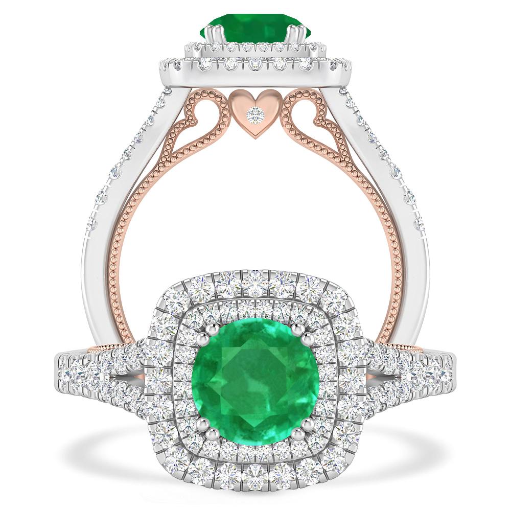 White Gold - Emerald