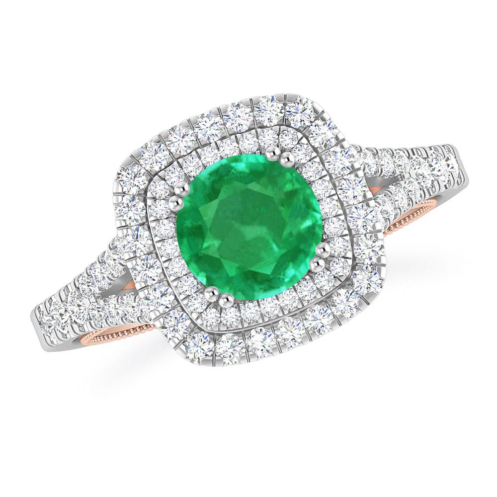 White Gold - Emerald