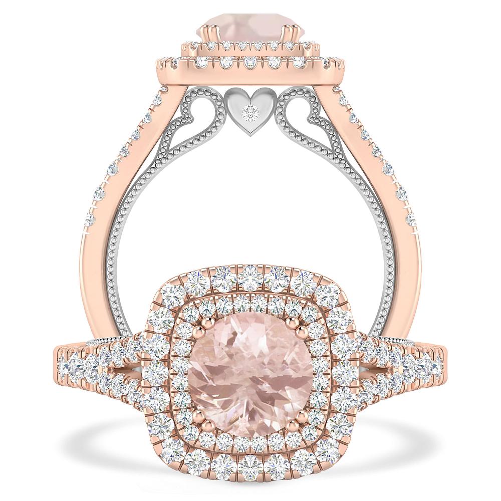 Rose Gold - Morganite