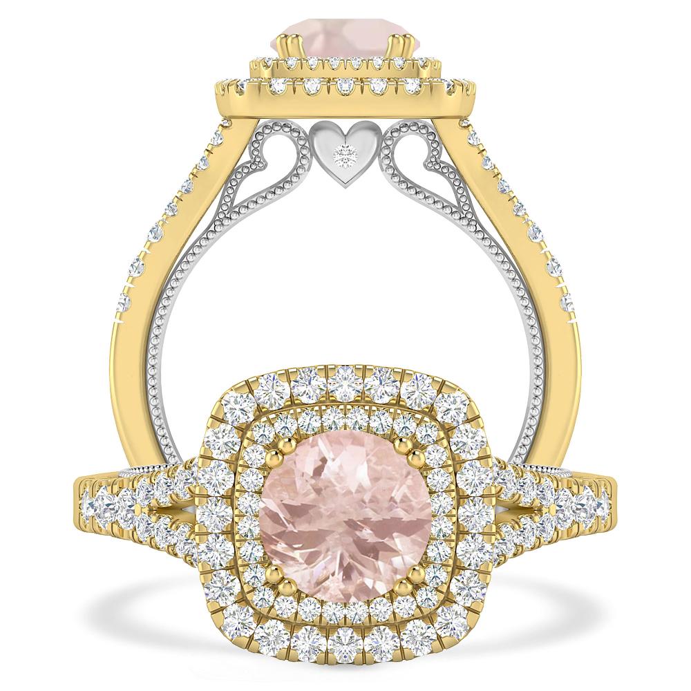 Yellow Gold - Morganite
