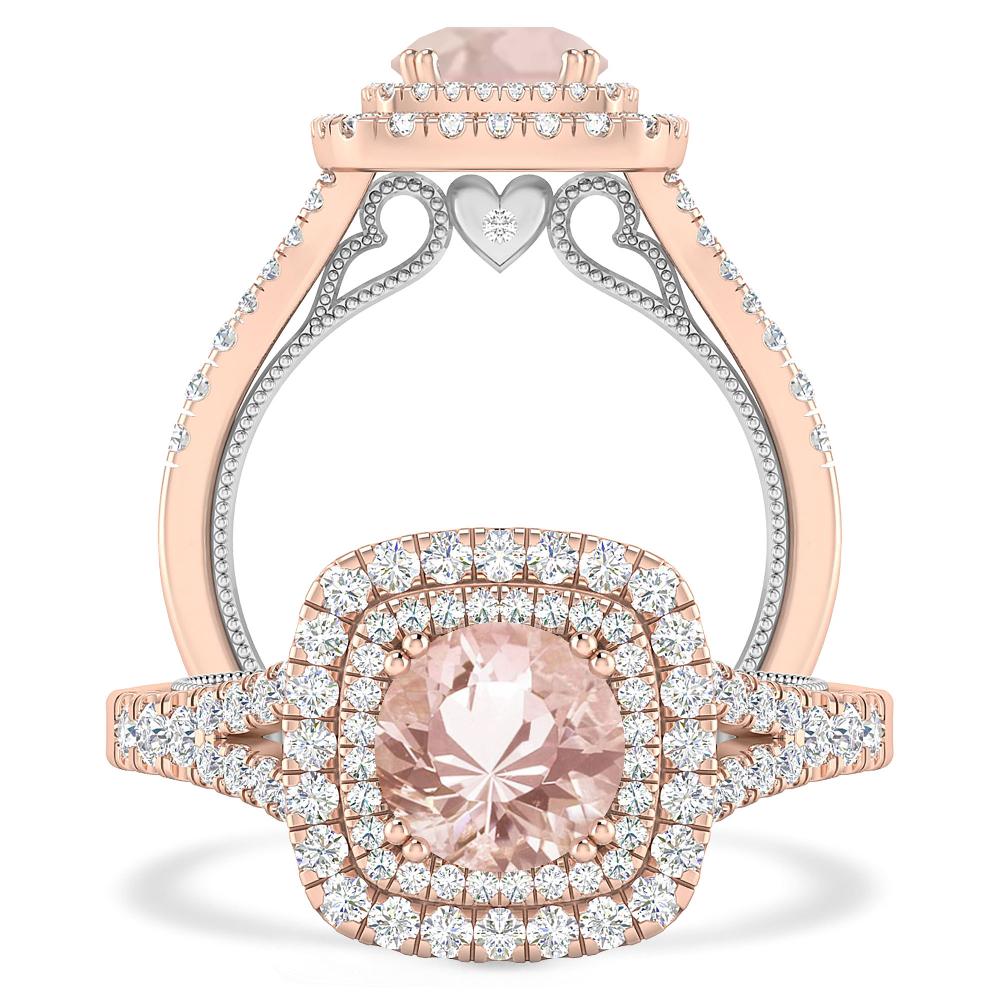 Rose Gold - Morganite