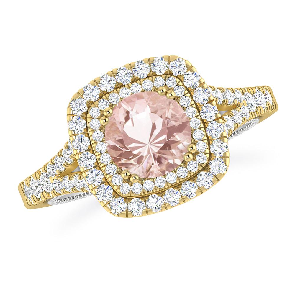 Yellow Gold - Morganite