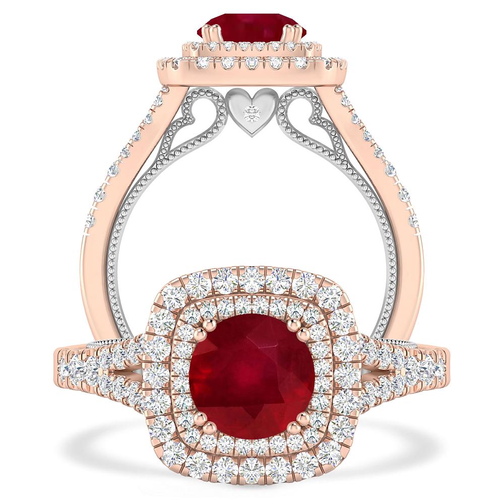 Rose Gold - Ruby