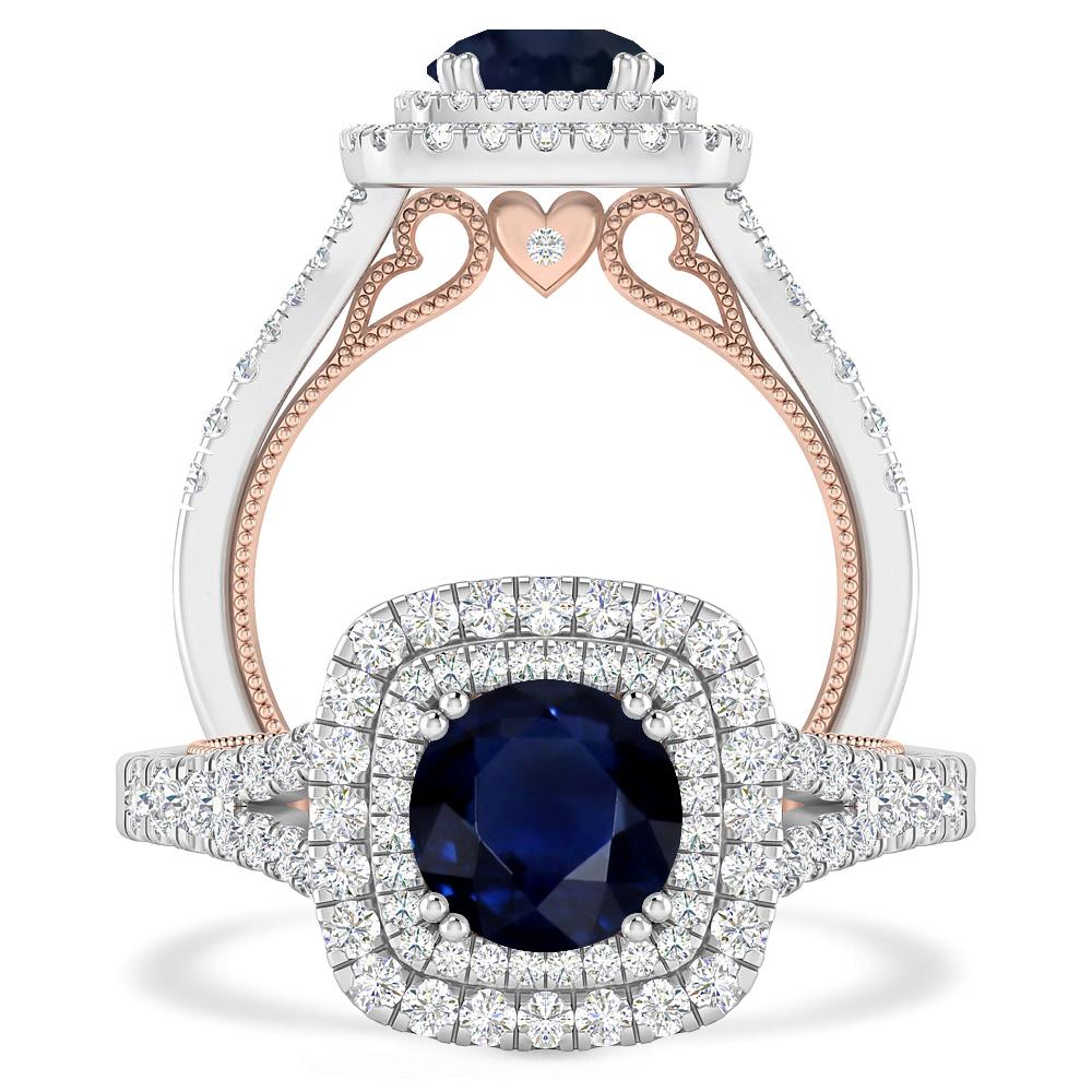 White Gold - Sapphire