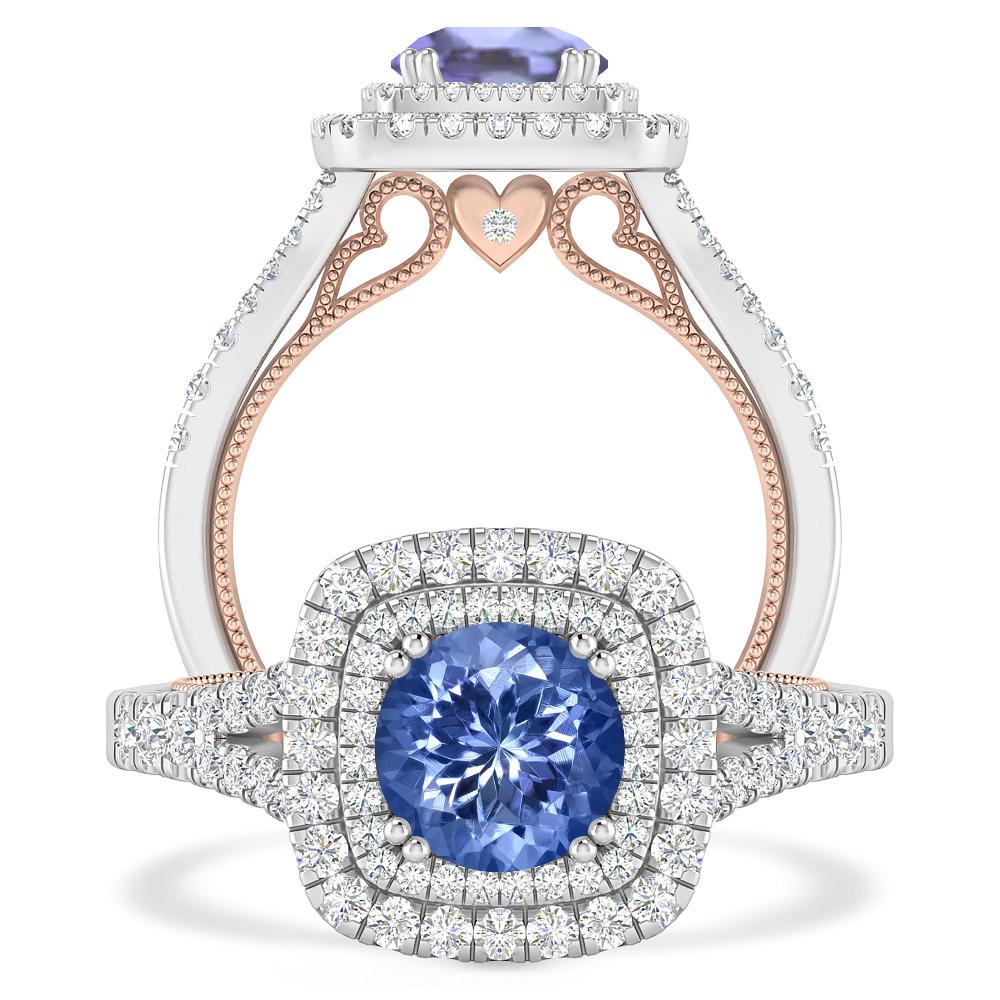 White Gold - Tanzanite