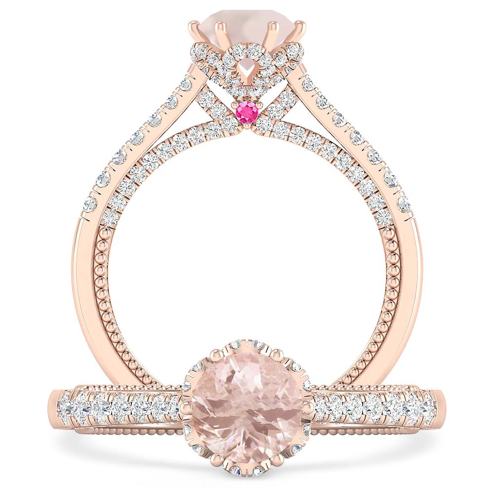 Rose Gold - Morganite