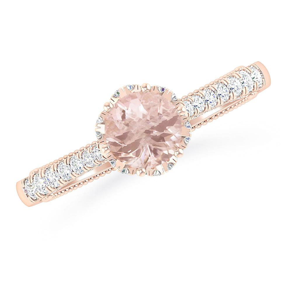 Rose Gold - Morganite