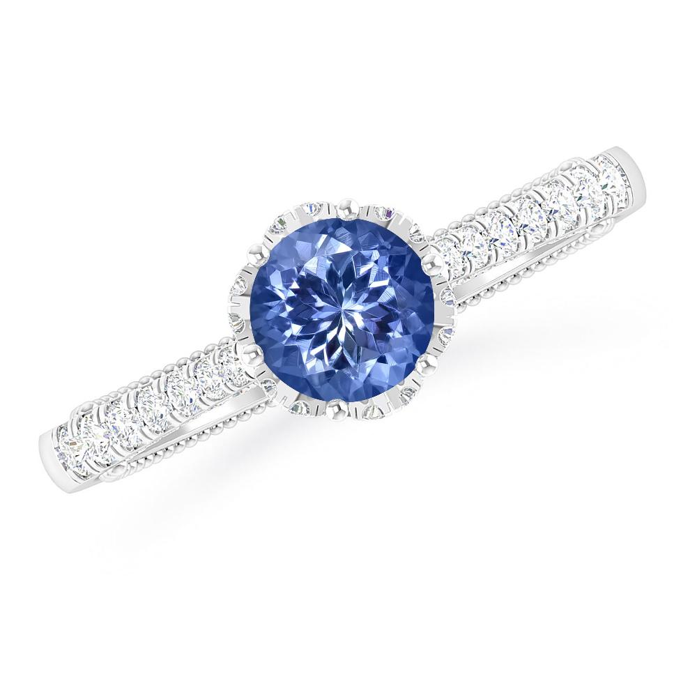 White Gold - Tanzanite