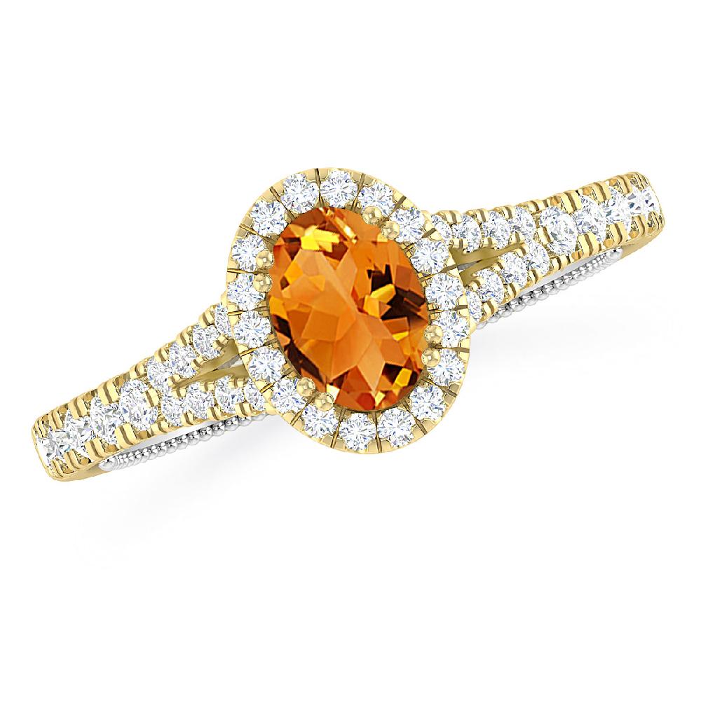 Yellow Gold - Citrine