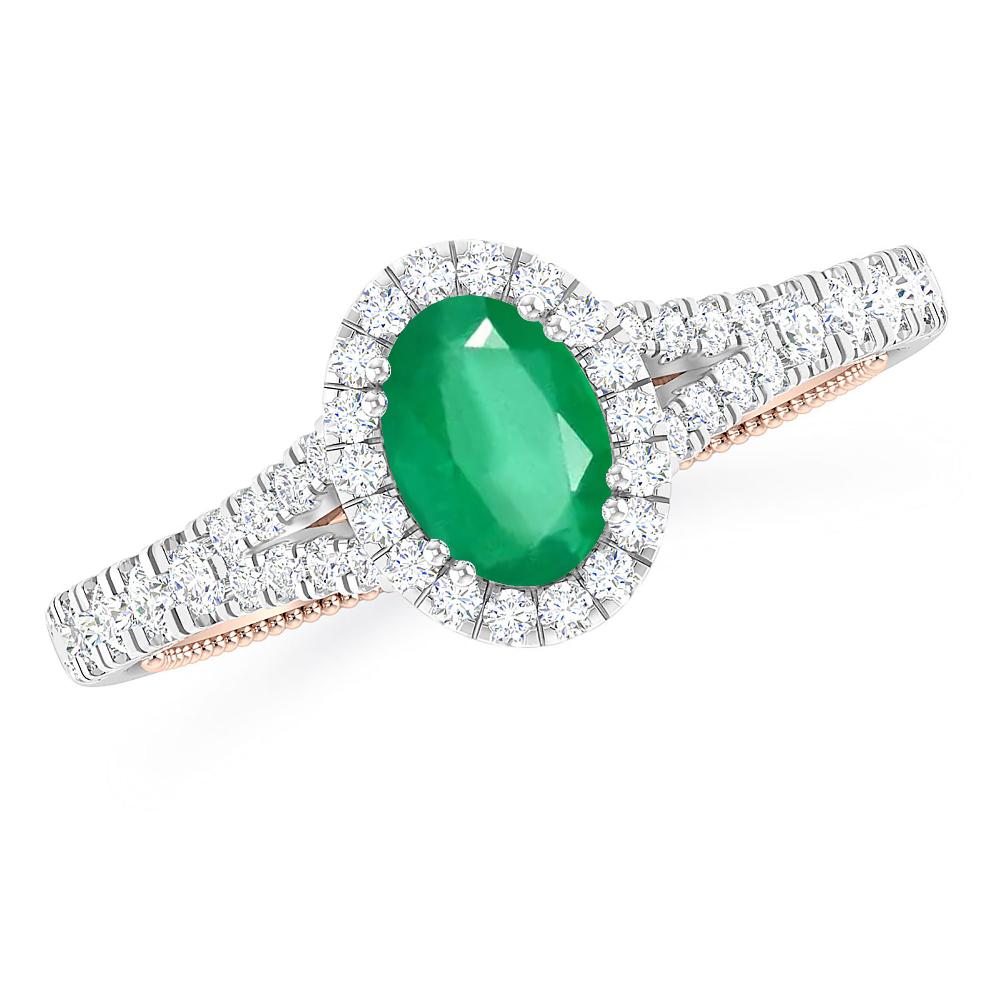 White Gold - Emerald