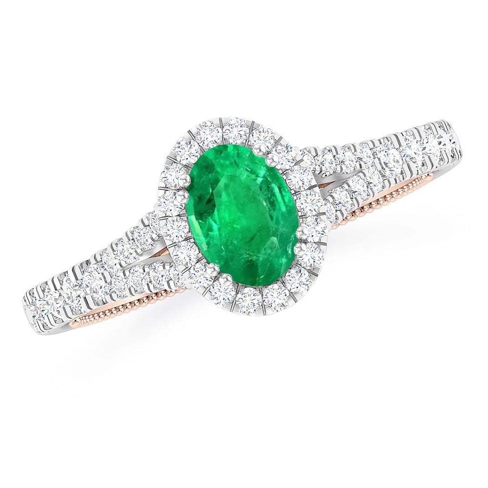 White Gold - Emerald