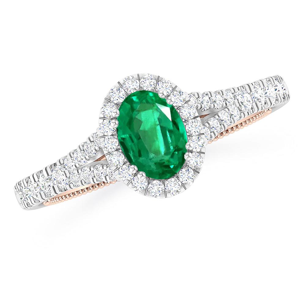 White Gold - Emerald