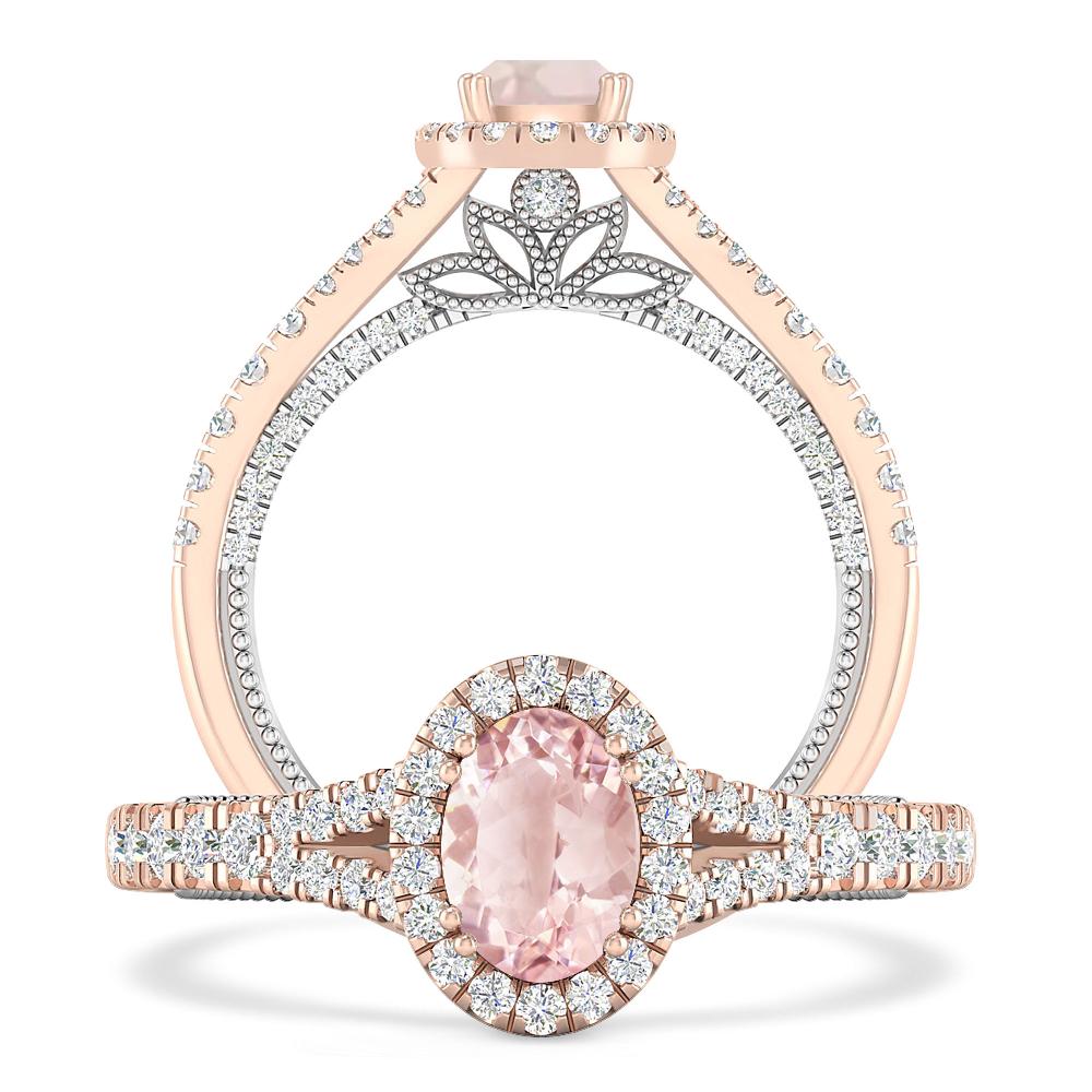 Rose Gold - Morganite