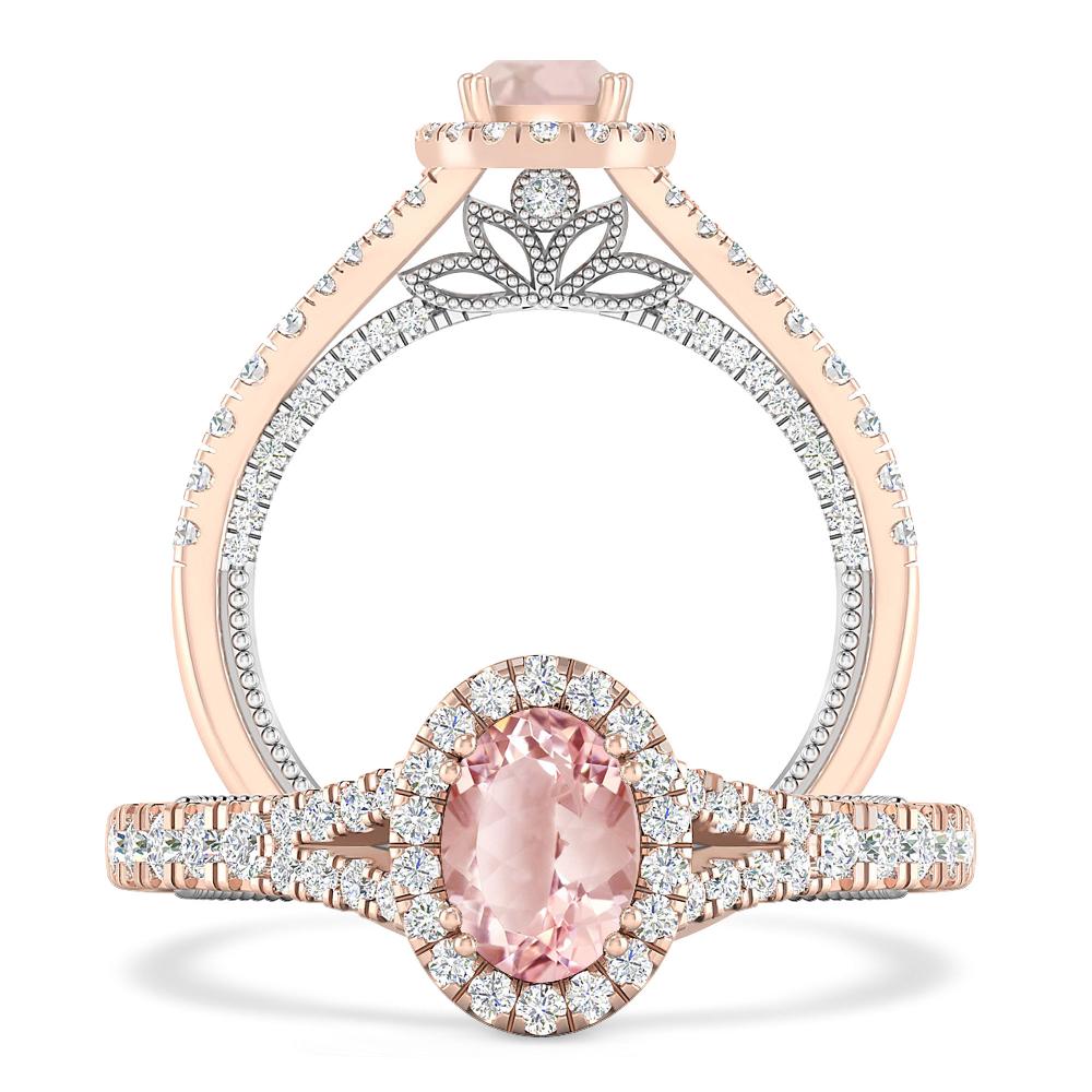 Rose Gold - Morganite