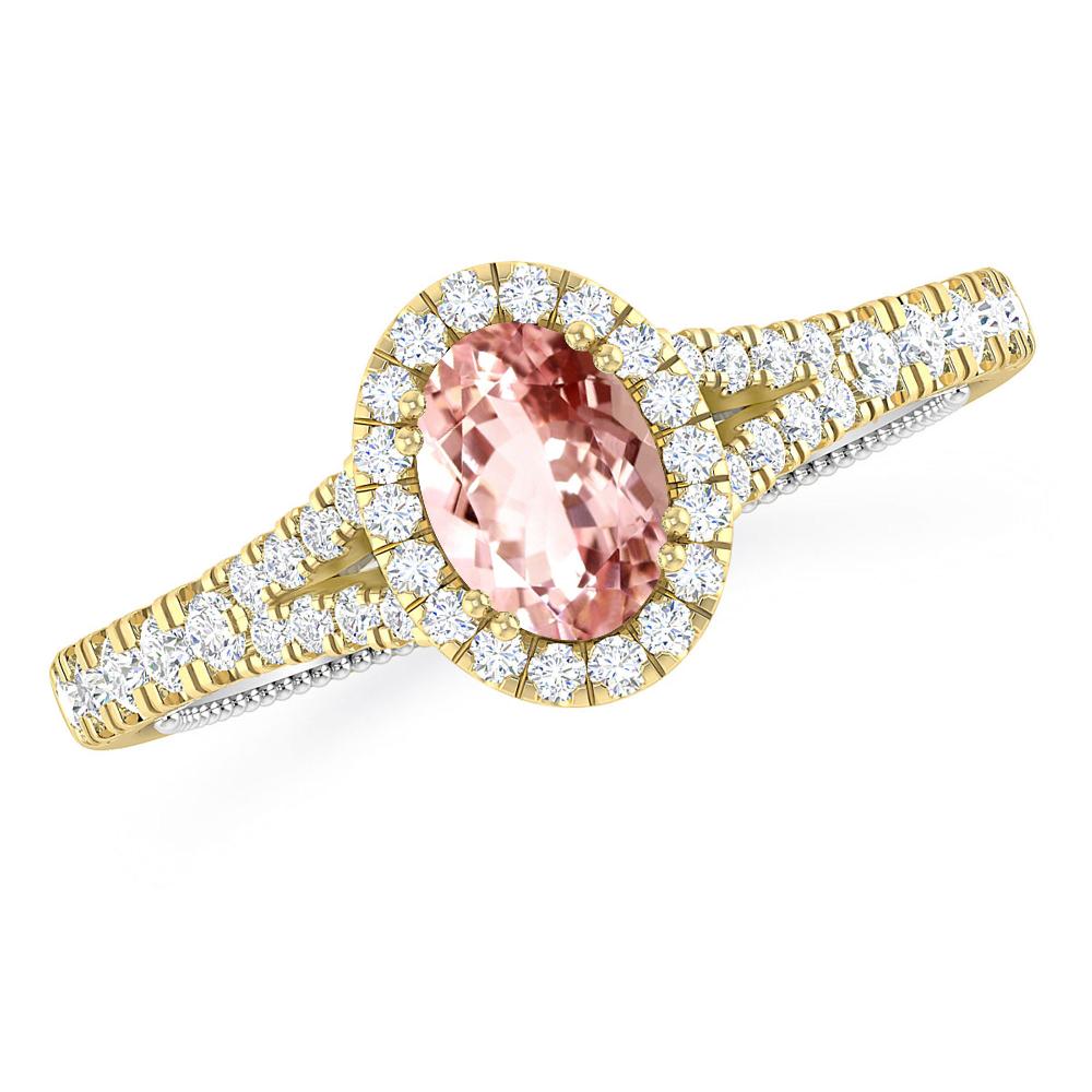 Yellow Gold - Morganite
