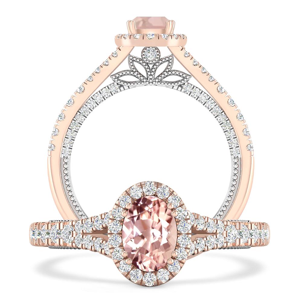 Rose Gold - Morganite