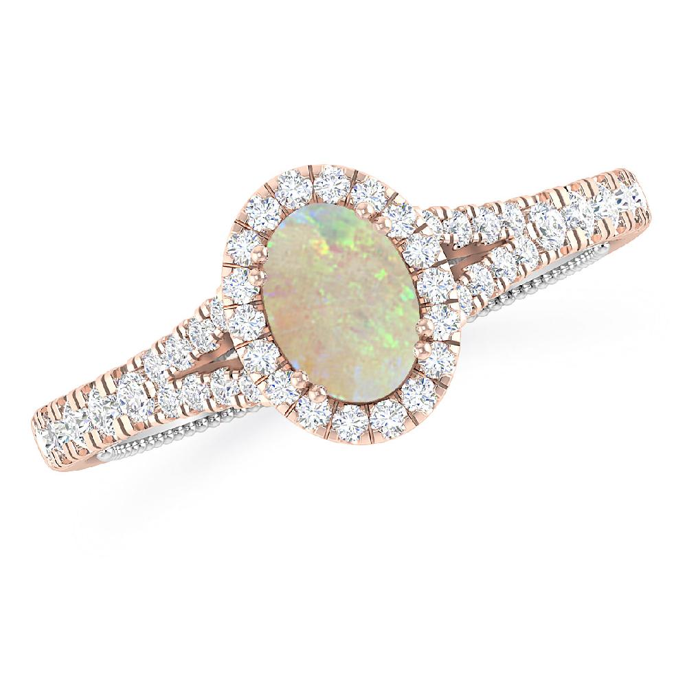 Rose Gold - Opal