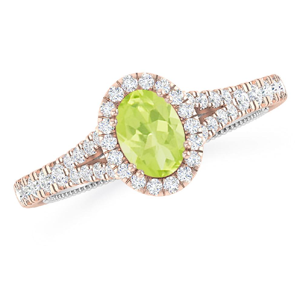 Rose Gold - Peridot