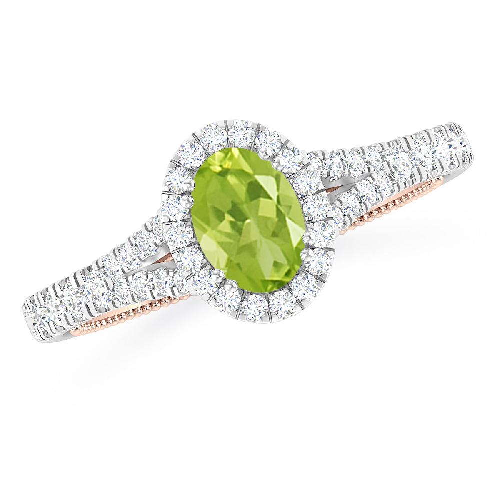 White Gold - Peridot