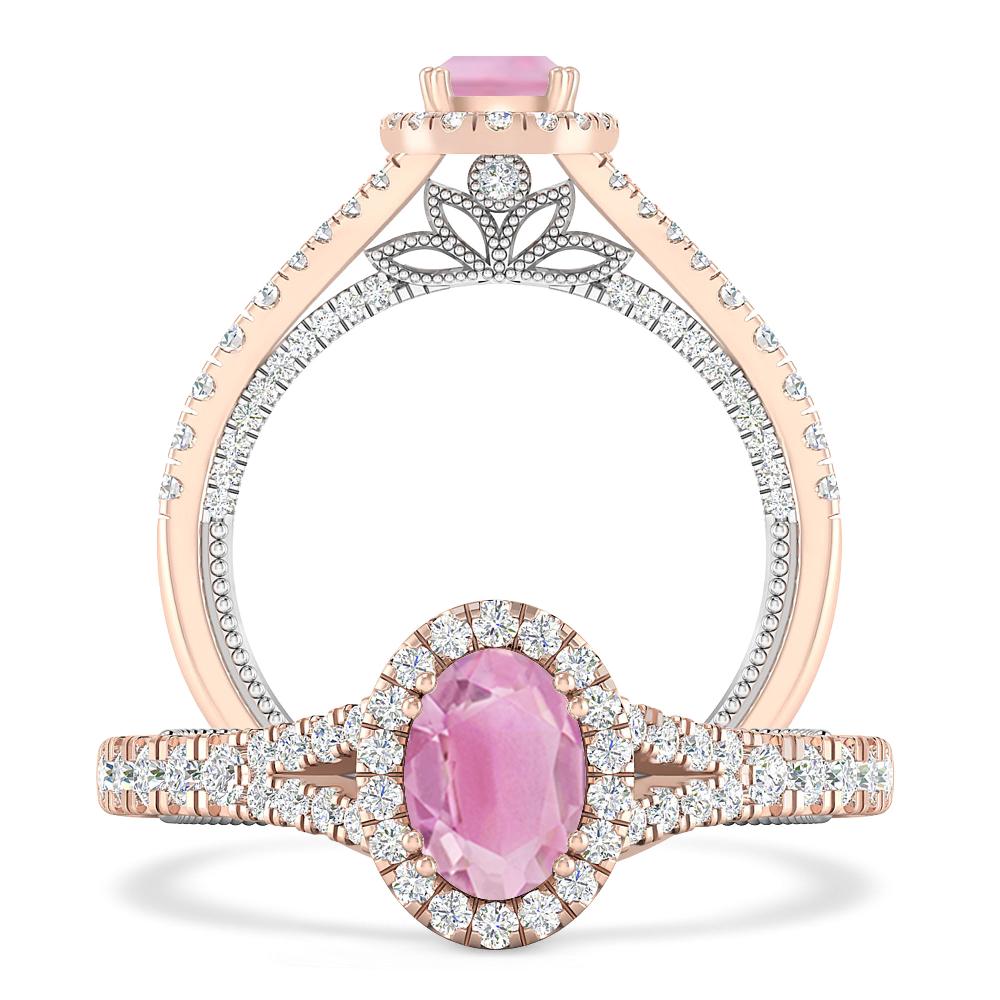 Rose Gold - Pink Tourmaline
