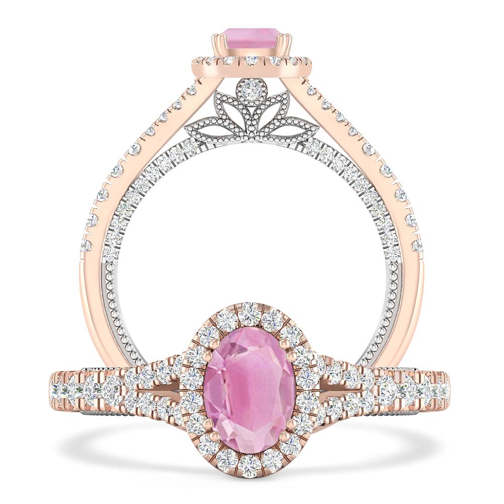 Rose Gold - Pink Tourmaline