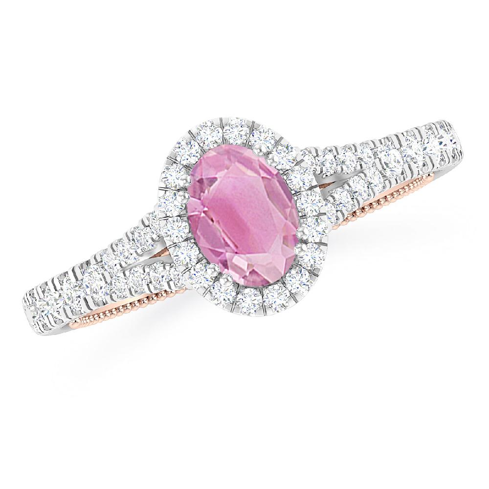 White Gold - Pink Tourmaline