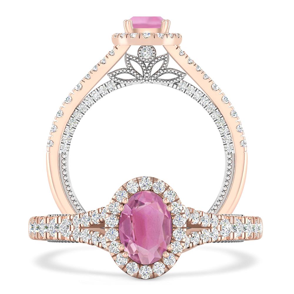 Rose Gold - Pink Tourmaline