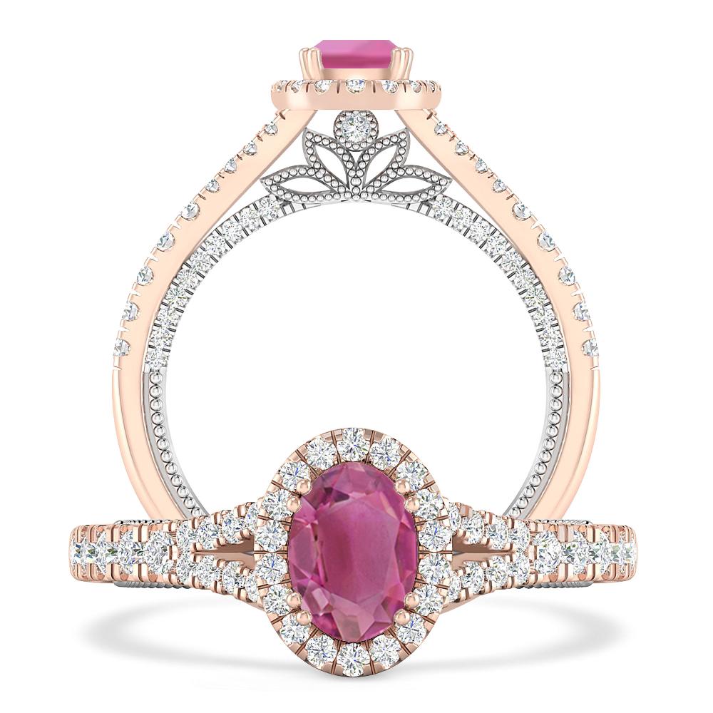 Rose Gold - Pink Tourmaline