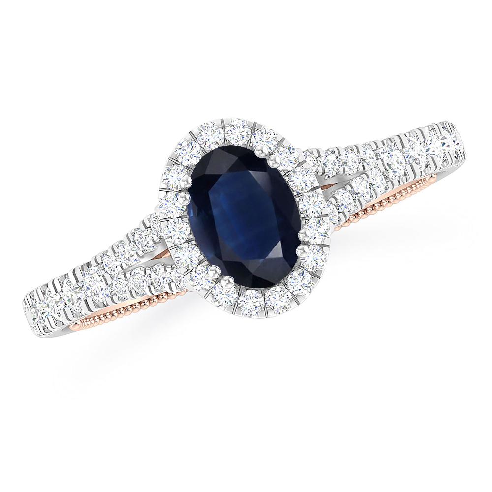 White Gold - Sapphire