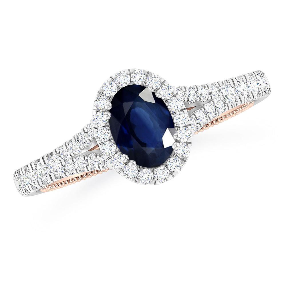 White Gold - Sapphire