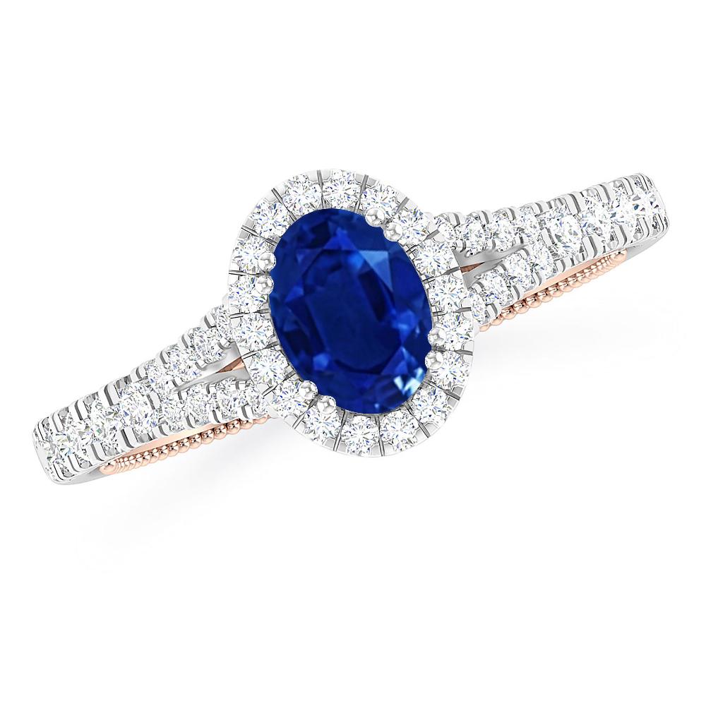 White Gold - Sapphire