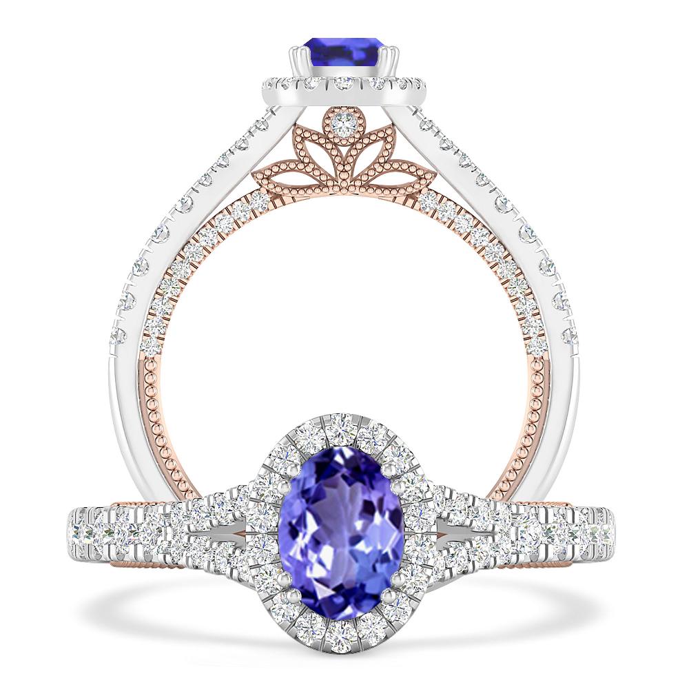 White Gold - Tanzanite