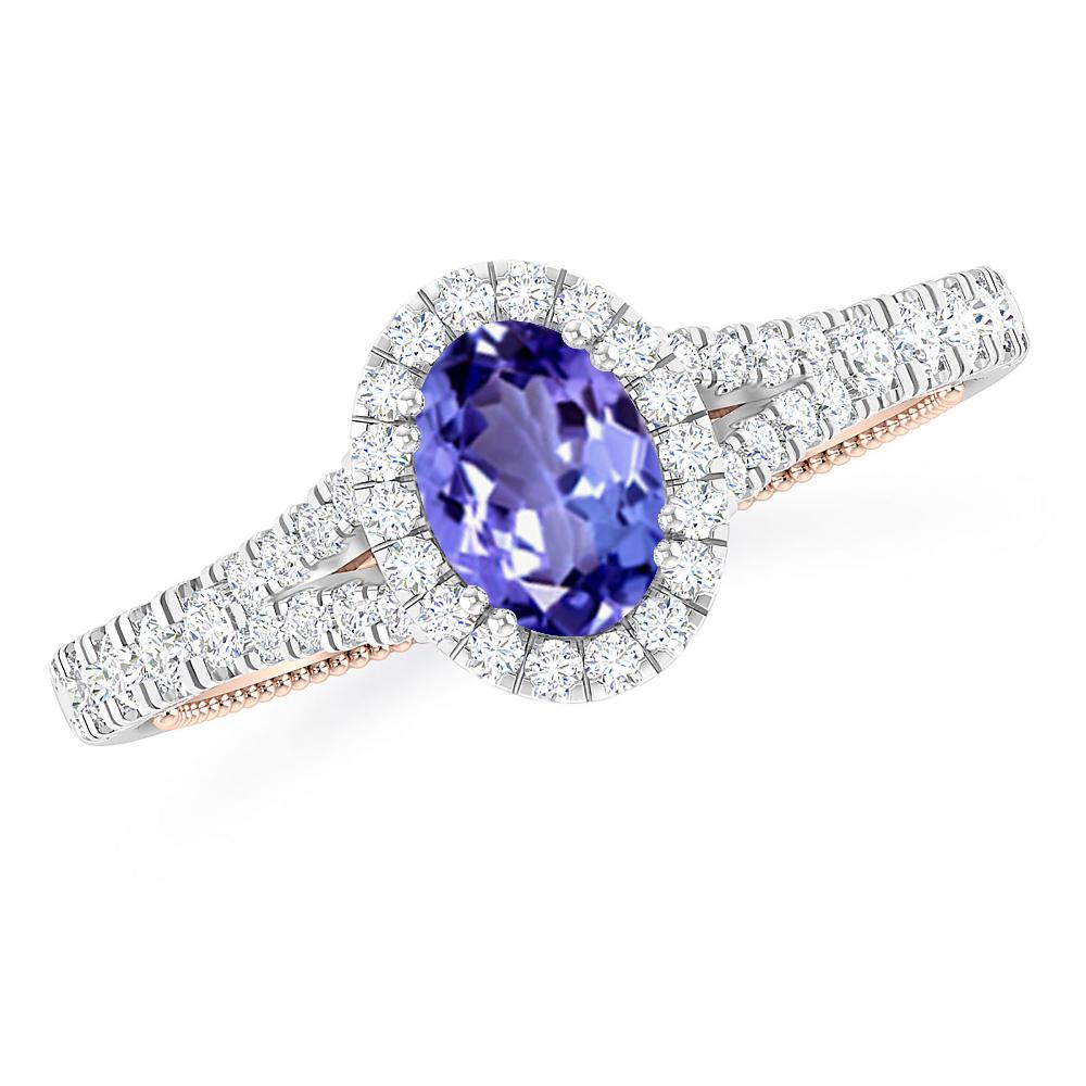 White Gold - Tanzanite