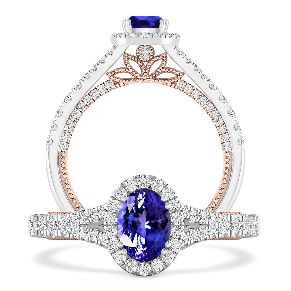 White Gold - Tanzanite