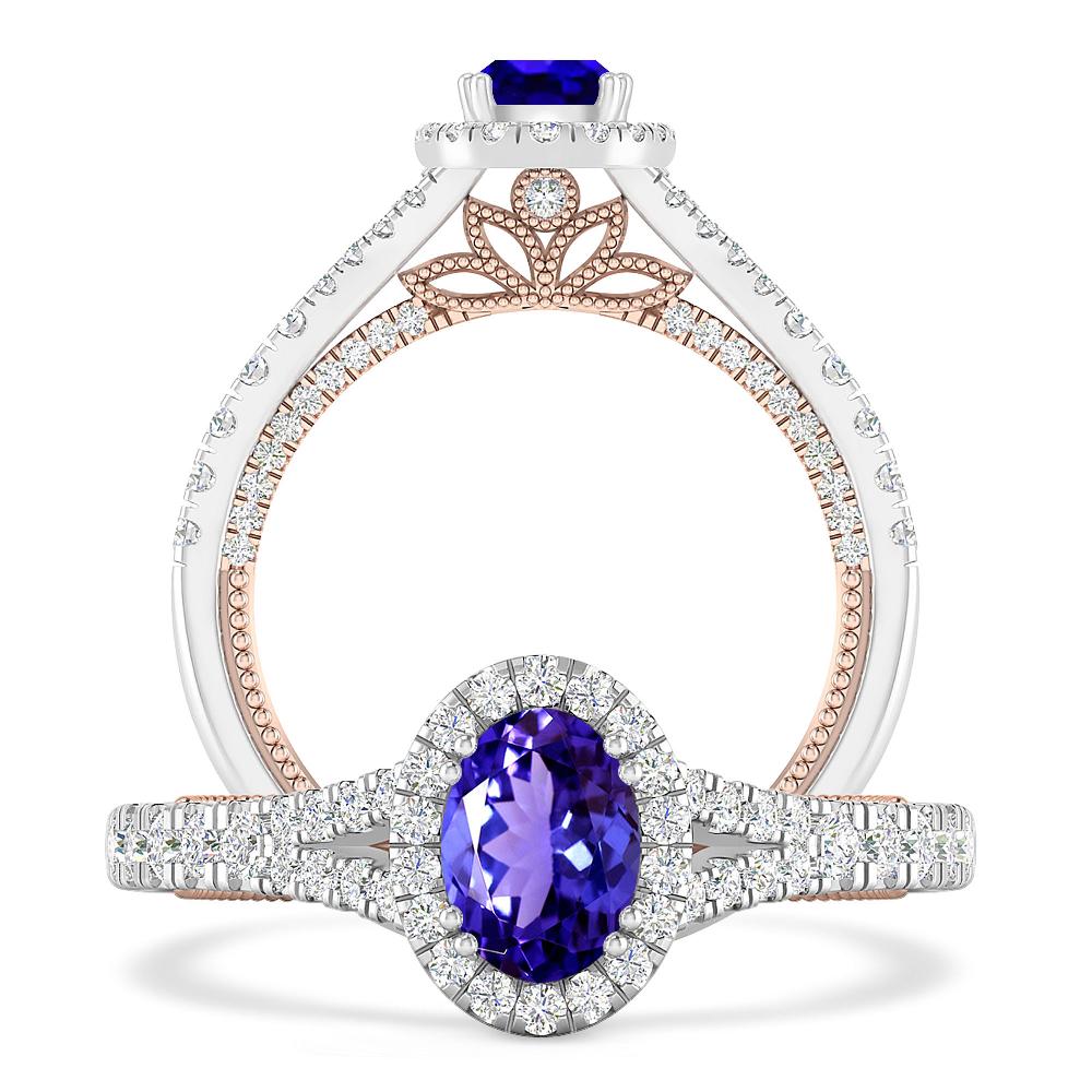 White Gold - Tanzanite