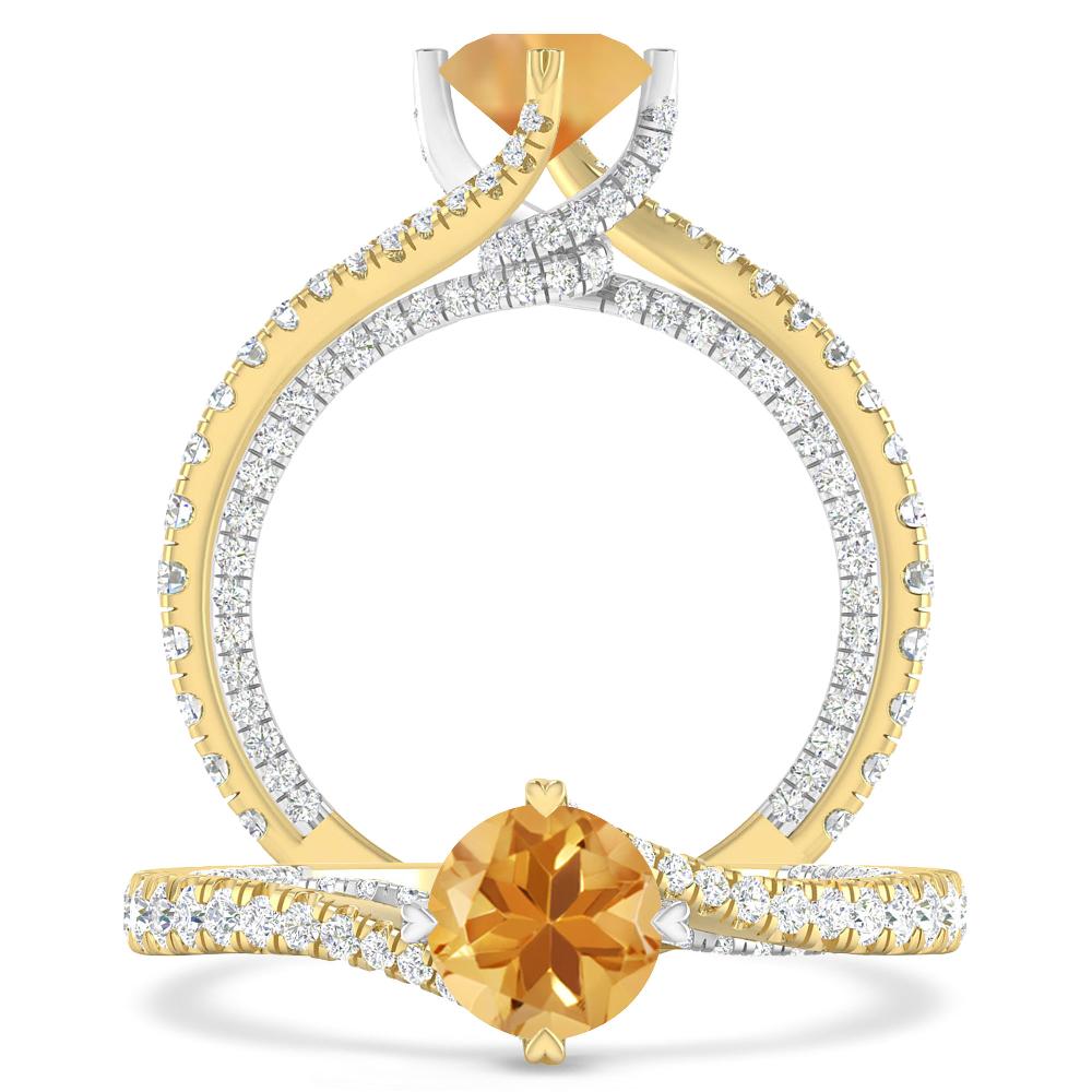 Yellow Gold - Citrine