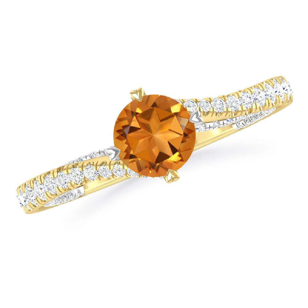 Yellow Gold - Citrine