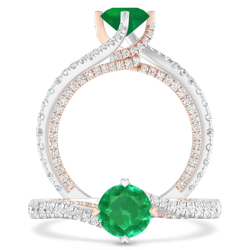 White Gold - Emerald