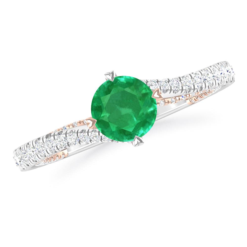 White Gold - Emerald