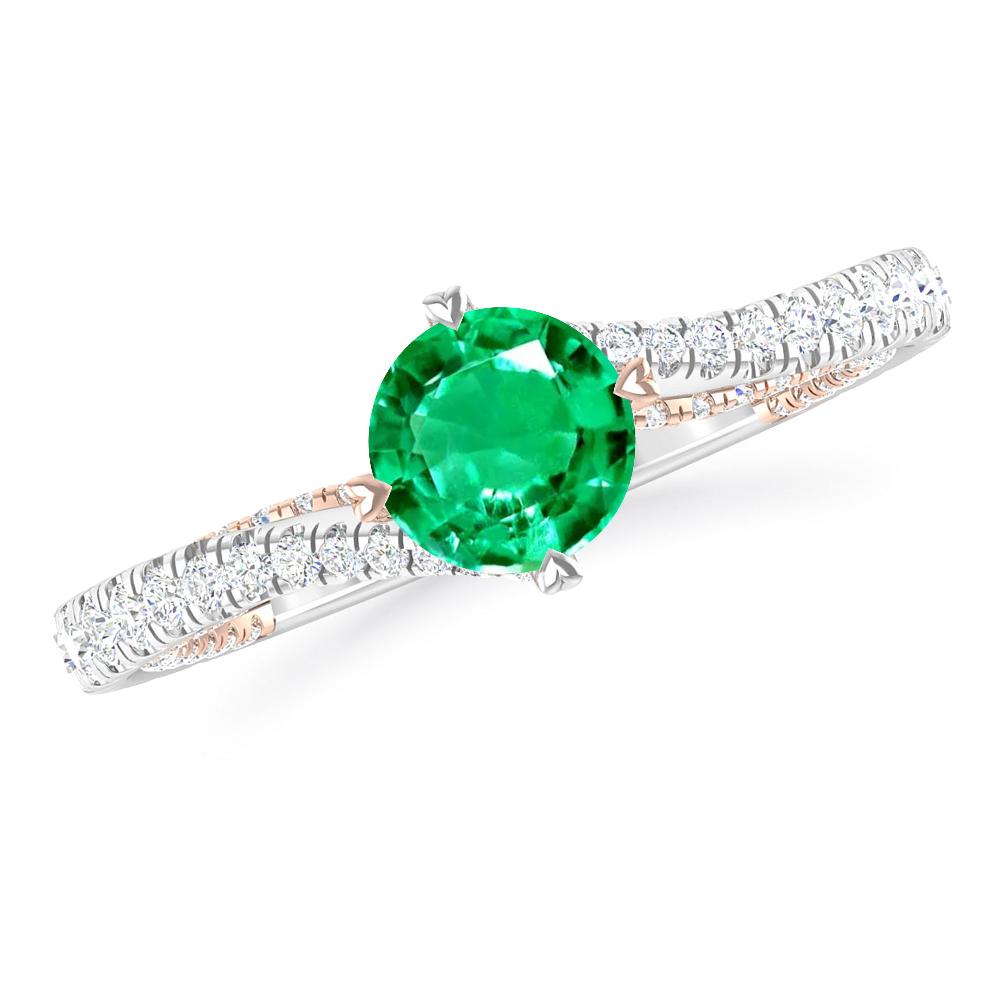White Gold - Emerald