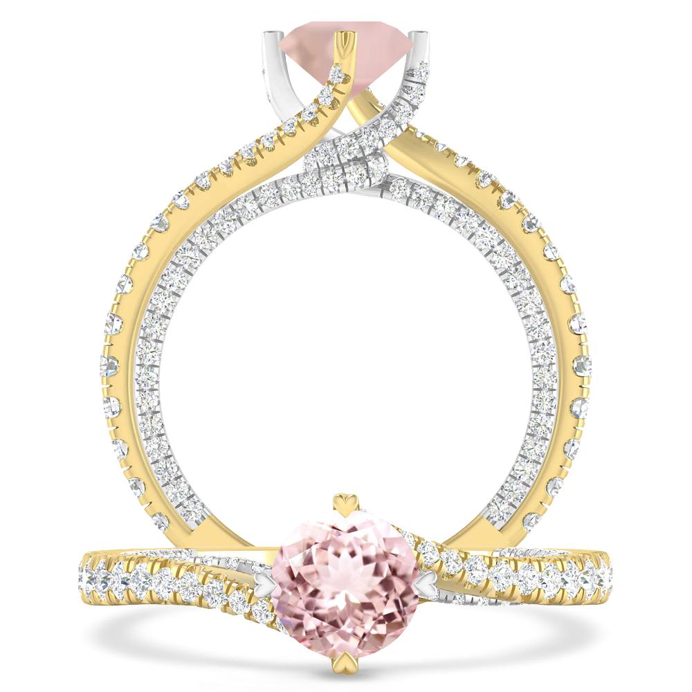 Yellow Gold - Morganite