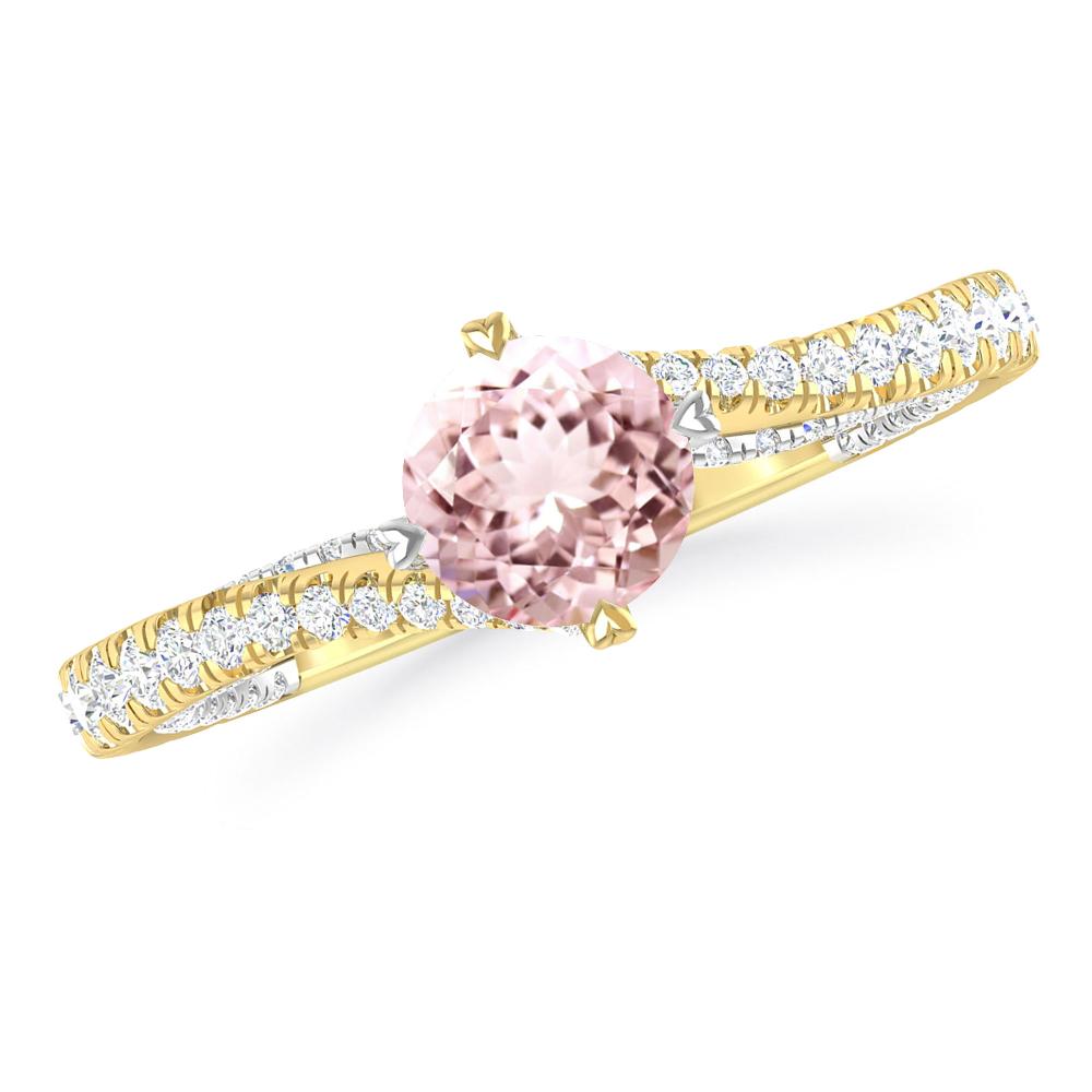 Yellow Gold - Morganite