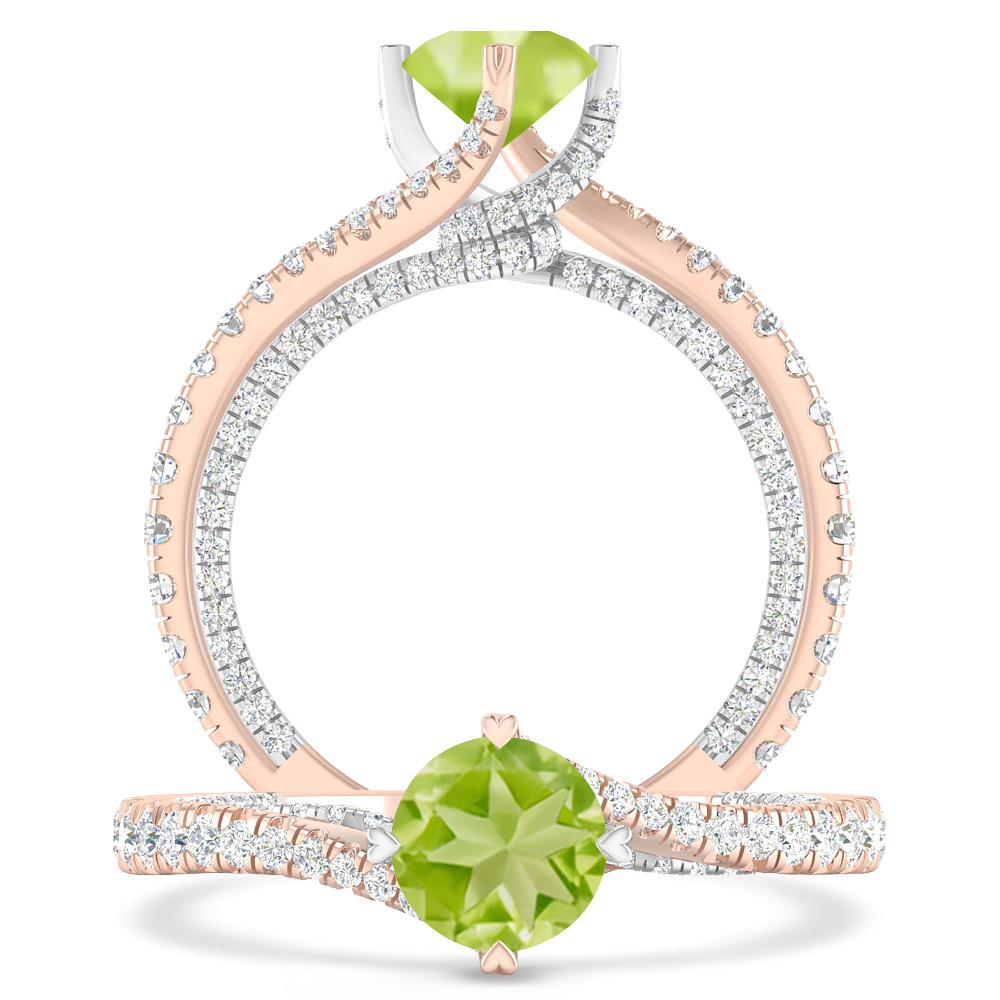 Rose Gold - Peridot