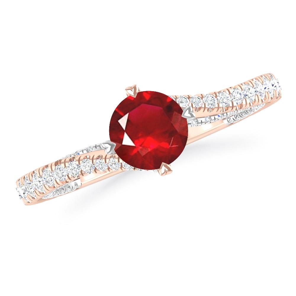 Rose Gold - Ruby