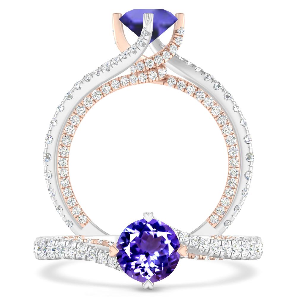 White Gold - Tanzanite