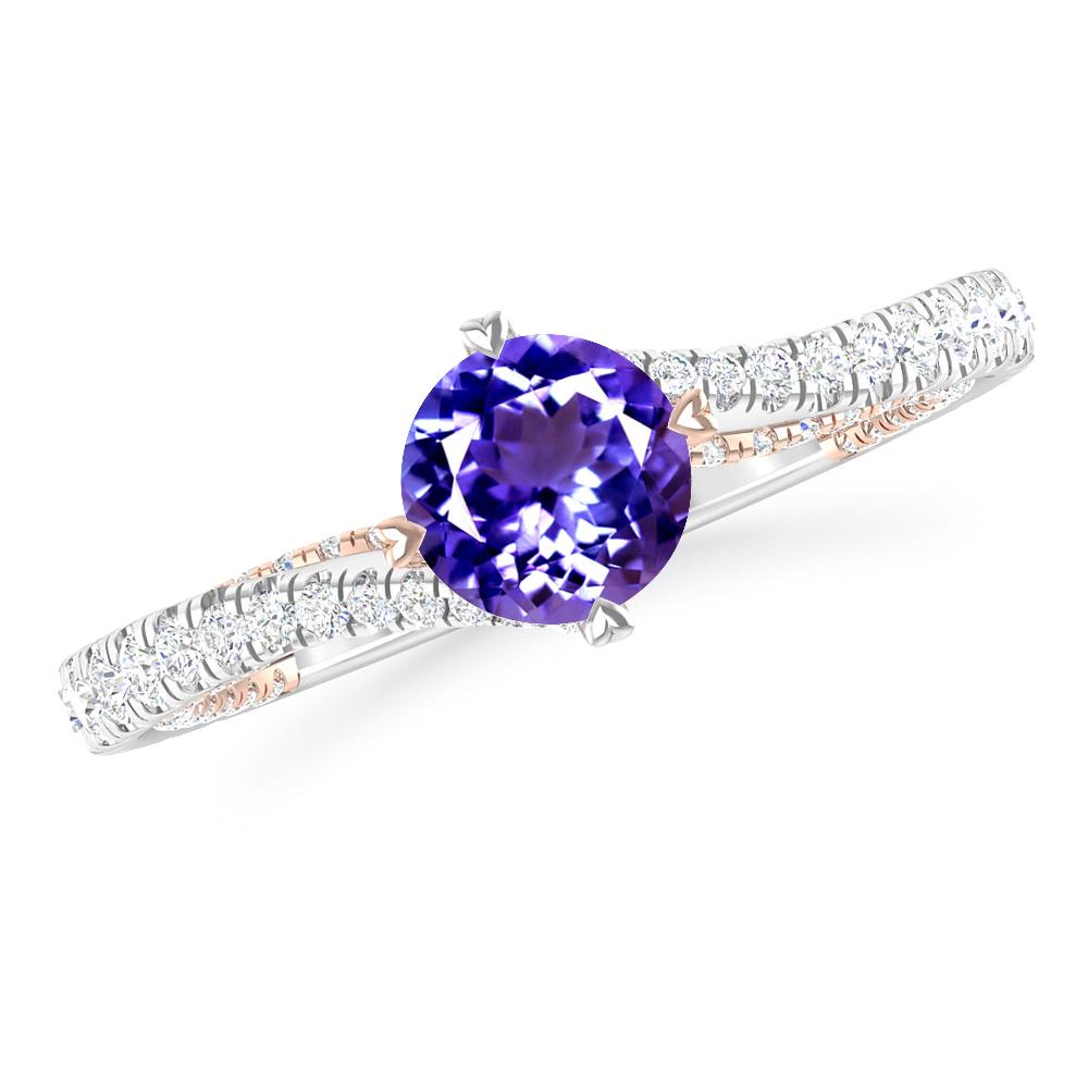 White Gold - Tanzanite