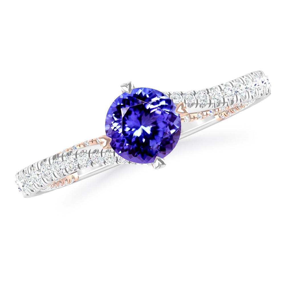 White Gold - Tanzanite